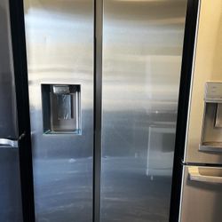 ‼️‼️ Samsung Side By Side Refrigerator Counter Depth Stainless Steel ‼️‼️‼️