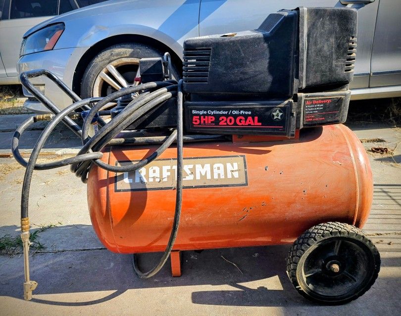 Craftsman 20 Gallon Oil-Free Portable Air Compressor