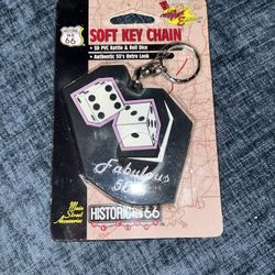Vintage Route 66 Key Chains