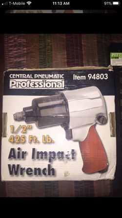 Air impact wrench 1/2