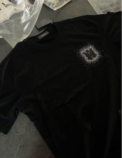 Amiri Black T-Shirt with M Logo