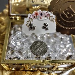 925 Sterling Silver Pony/Horse Earrings