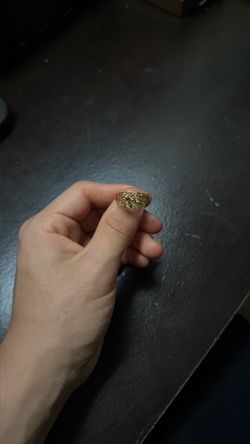 10k nugget ring size 9