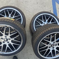20"new  Wheels & New PIRELLI Tires For AUDI A4/A5/ALLROAD 