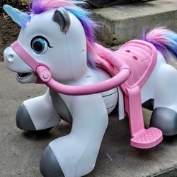 Kids Unicorn Power Wheels Toy