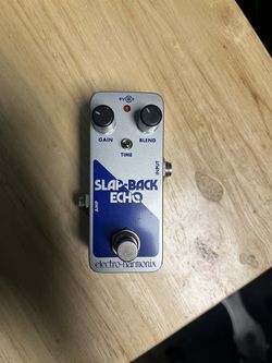 ElectroHarmonix Slap Back Echo delay pedal