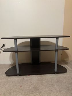 3-Tier Brown TV Stand