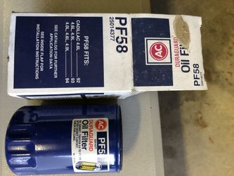 PF58 AC Delco oil filter set of 9