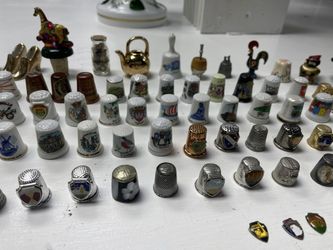 180 Thimbles International &national Collector’s Pieces