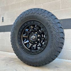 On Sale. Fuel 18x9 8x170 & 8x180 Wheels With 35x12.50-18 Tires (We Finance…