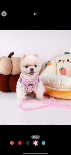 Pink Dog Harness/ Pechera De Perro Rosa