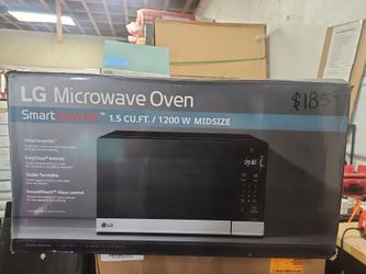 LG
NeoChef 1.5 cu. ft. 1100-Watt Countertop Microwave in Stainless Steel with Smart Inverter