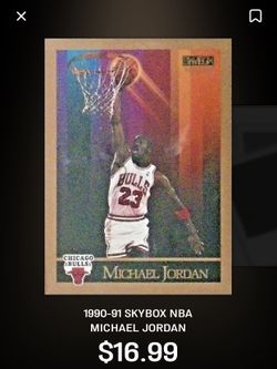 1990-91 Michael Jordan Skybox Raw