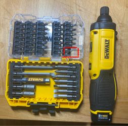 DEWALT 8V Max Screwdriver with Bit Sets