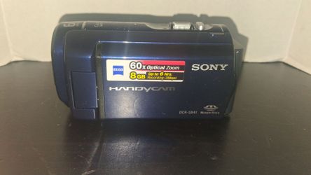 Sony Handycam DCR-SX41 Blue Handheld 60X Optical Zoom Video Camera Recorder