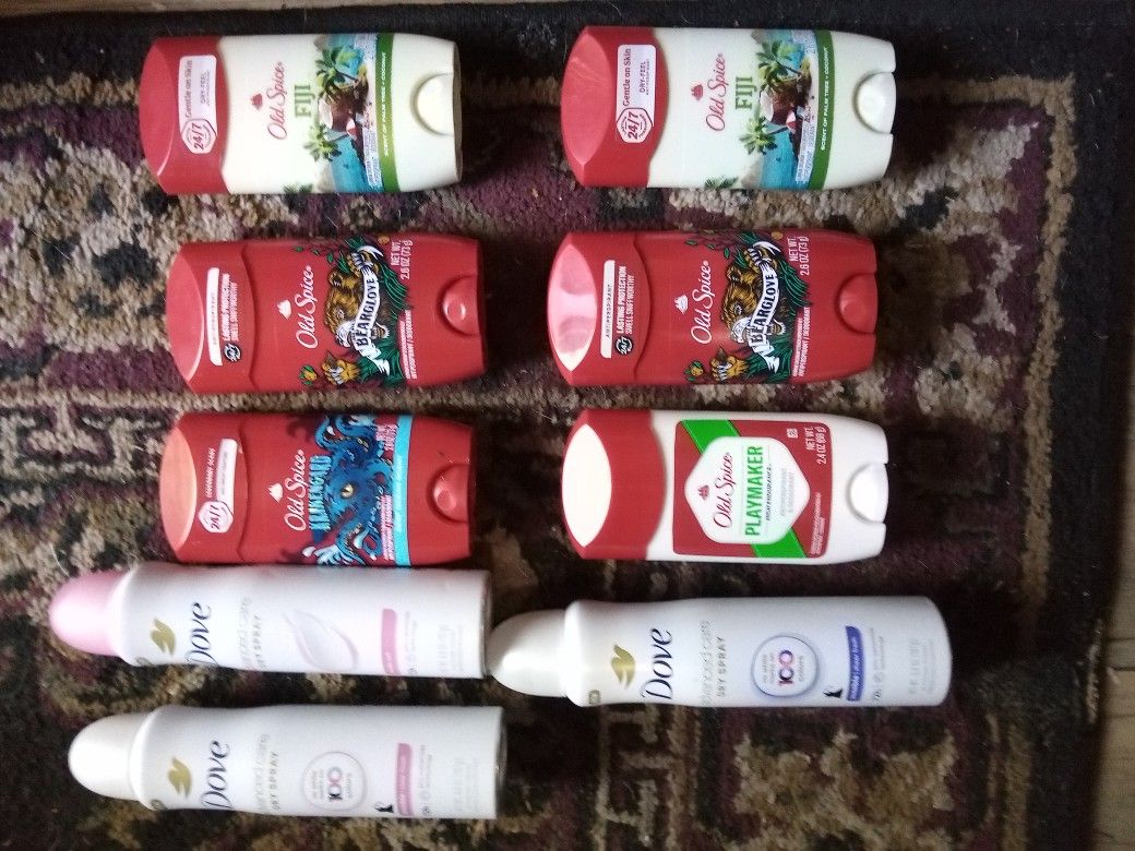 Old Spice And Dove Deodorant Bundle For Him And Her