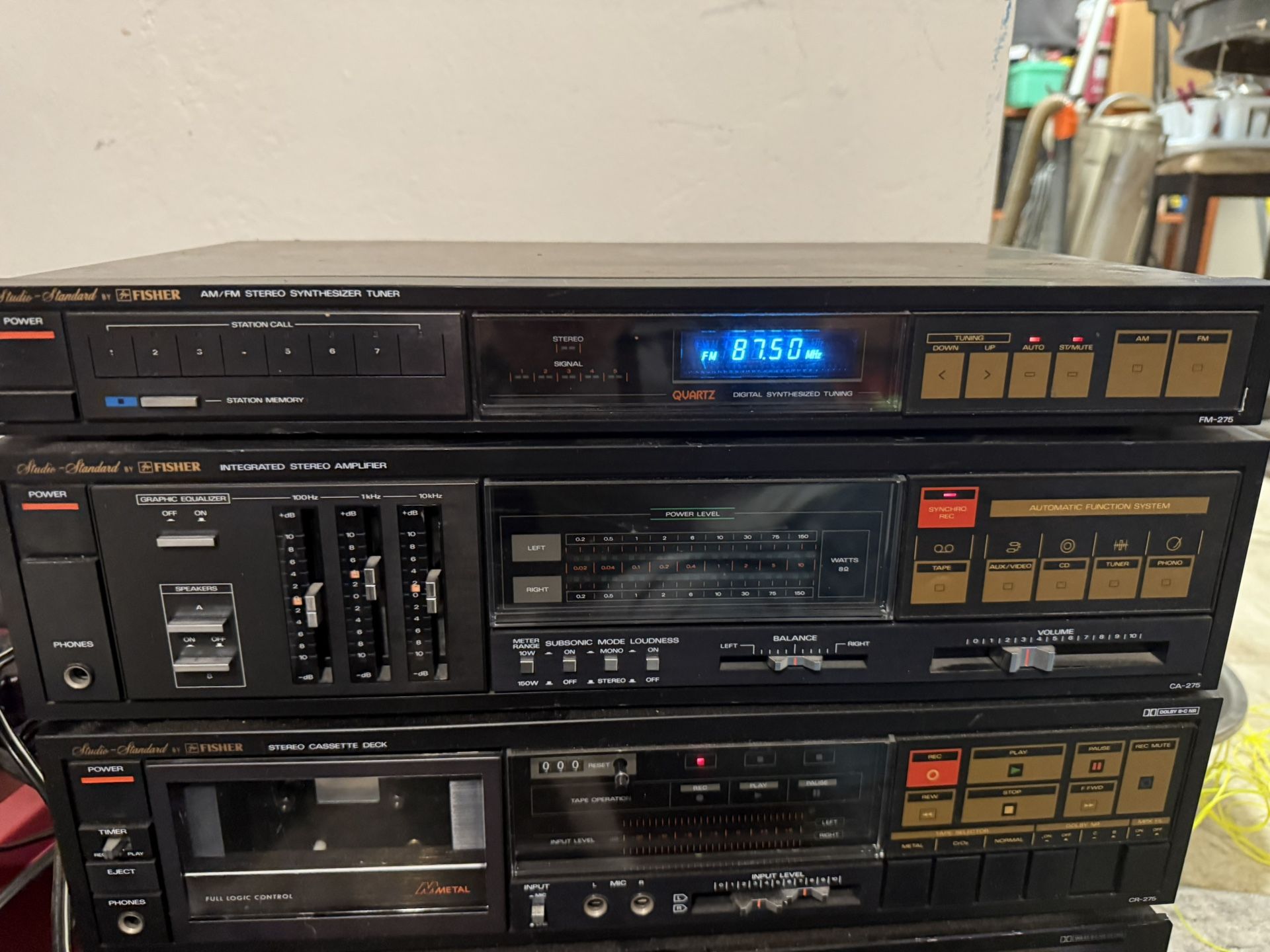 Fisher Stereo Components