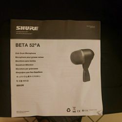 Shure BETA 52A  Microphone