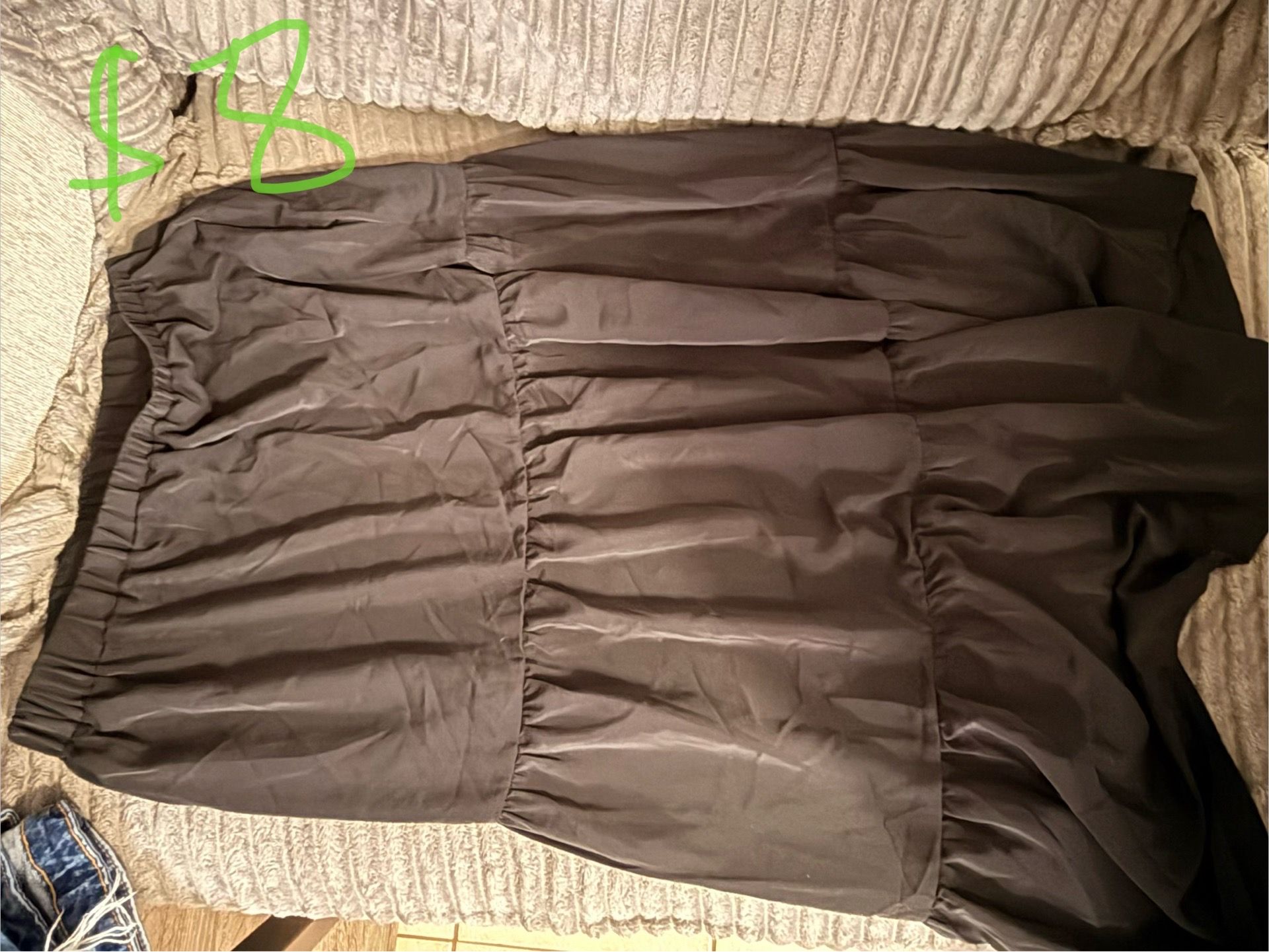 Long Black Skirt