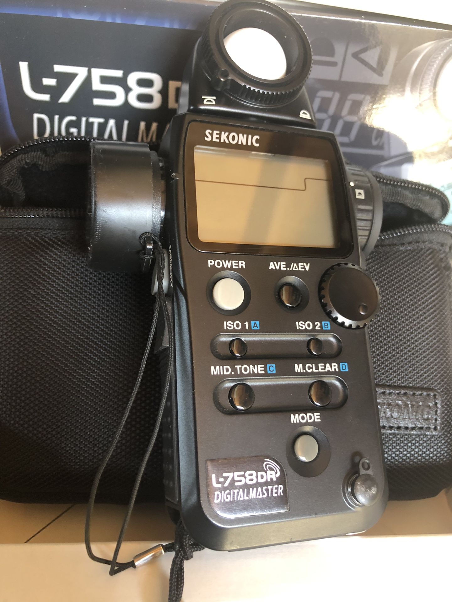 Sekonic Light Meter L-758DR. No lowball. No rush to sell.