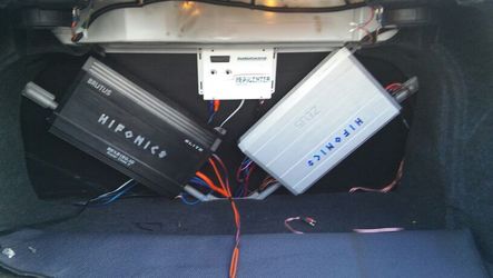 Car audio installation