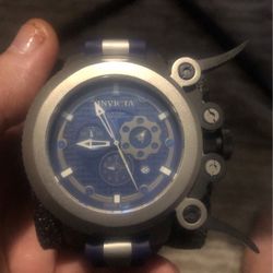 Titanium Big Invicta Watch 