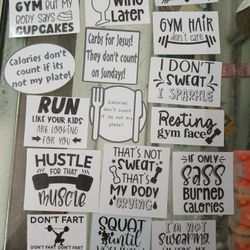 Workout Stickers