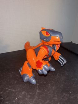 2002 Playskool Transformers Go-Bots Reptron Dinosaur Hasbro Takara Vintage