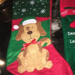 Doggie Christmas Stocking