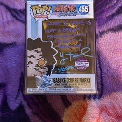Sasuke (curse Mark) Autograph Funko Pop