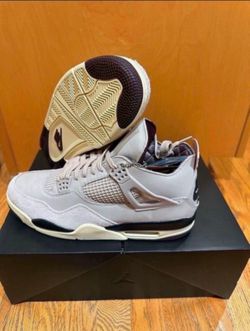 Air Jordan 4 Retro x A Ma Maniere W.Y.W.S  FZ4810-200 Size 13.5 Womens/ 12 Mens Brand New