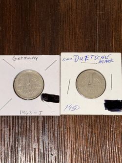 2 German Coins