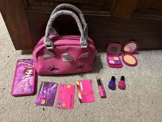 Girls Pretend Make Up Bag