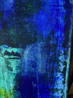 Unpainted Faces Canvas. 