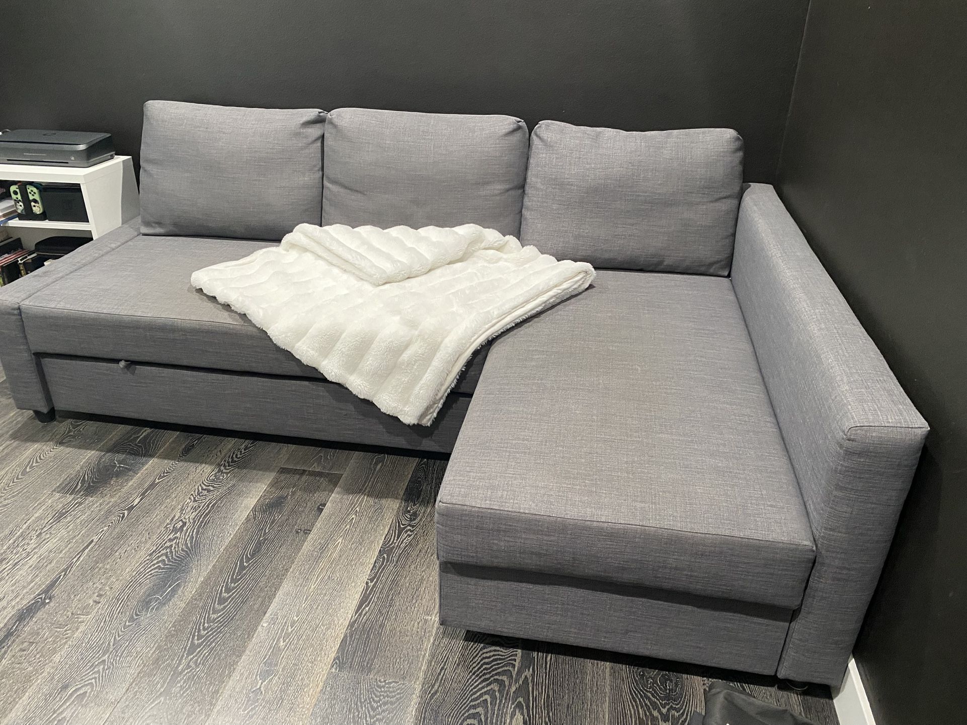 IKEA Friheten Sleeper Sectional - Gray