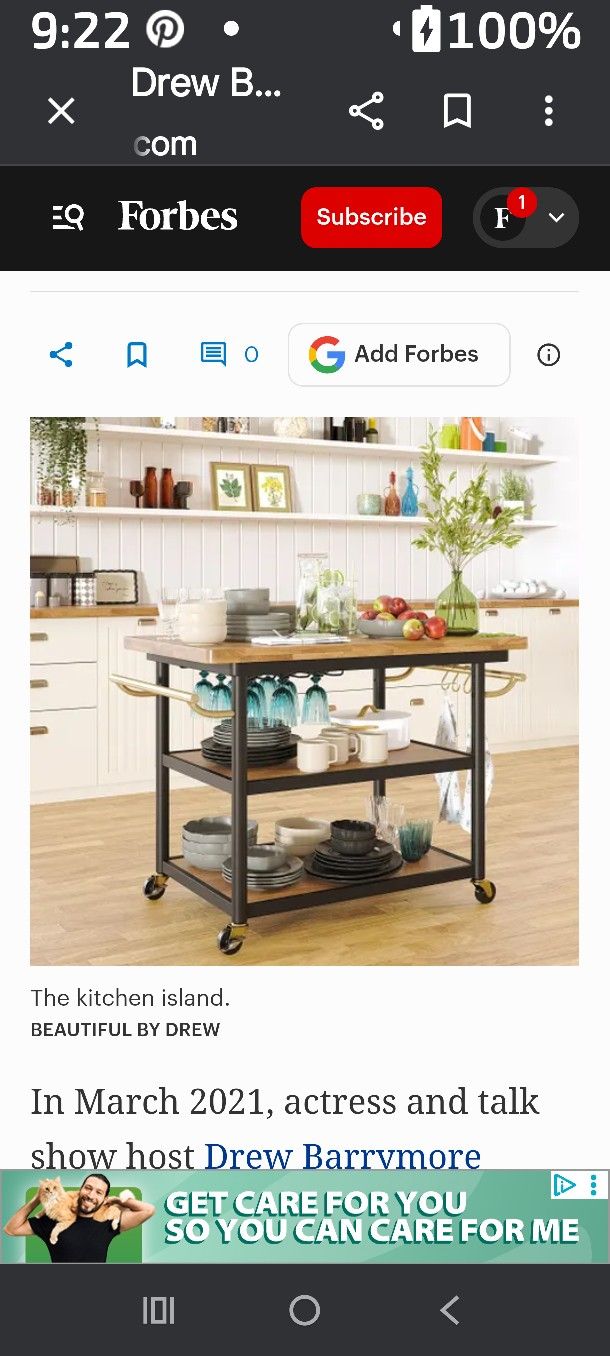 Kitchen Island/ Table