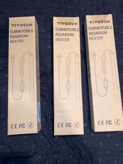 New aquarium heaters