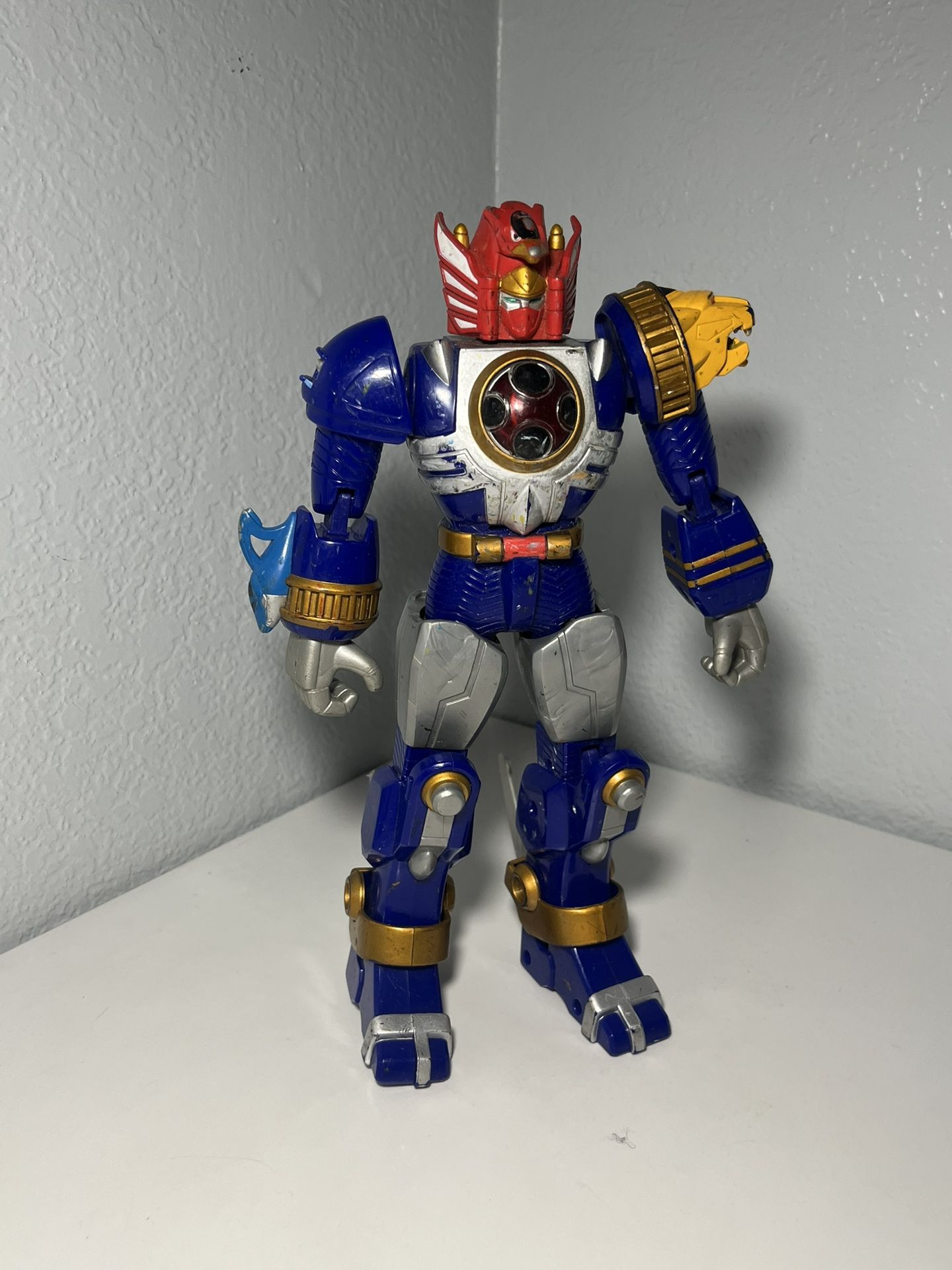 2002 Power Rangers Ninja Storm Lightning Megazord 10”