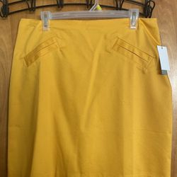 Stylish Yellow Skirt 