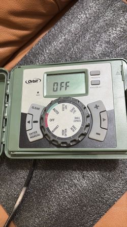 Orbit 57894 4-Station Outdoor Swing Panel Sprinkler System Timer