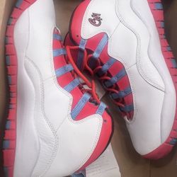 Jordan 10 Chicago flag