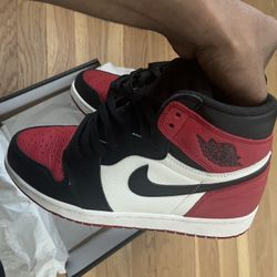 Jordan 1 Bred Toe 2018 Size 9