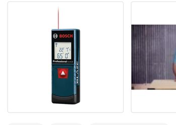 Bosch BLAZE 65 ft. Laser Distance Tape Measuring Tool with Real Time Measuring
