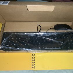 HP Wired keyboard And Mouse (Shoot Offer)