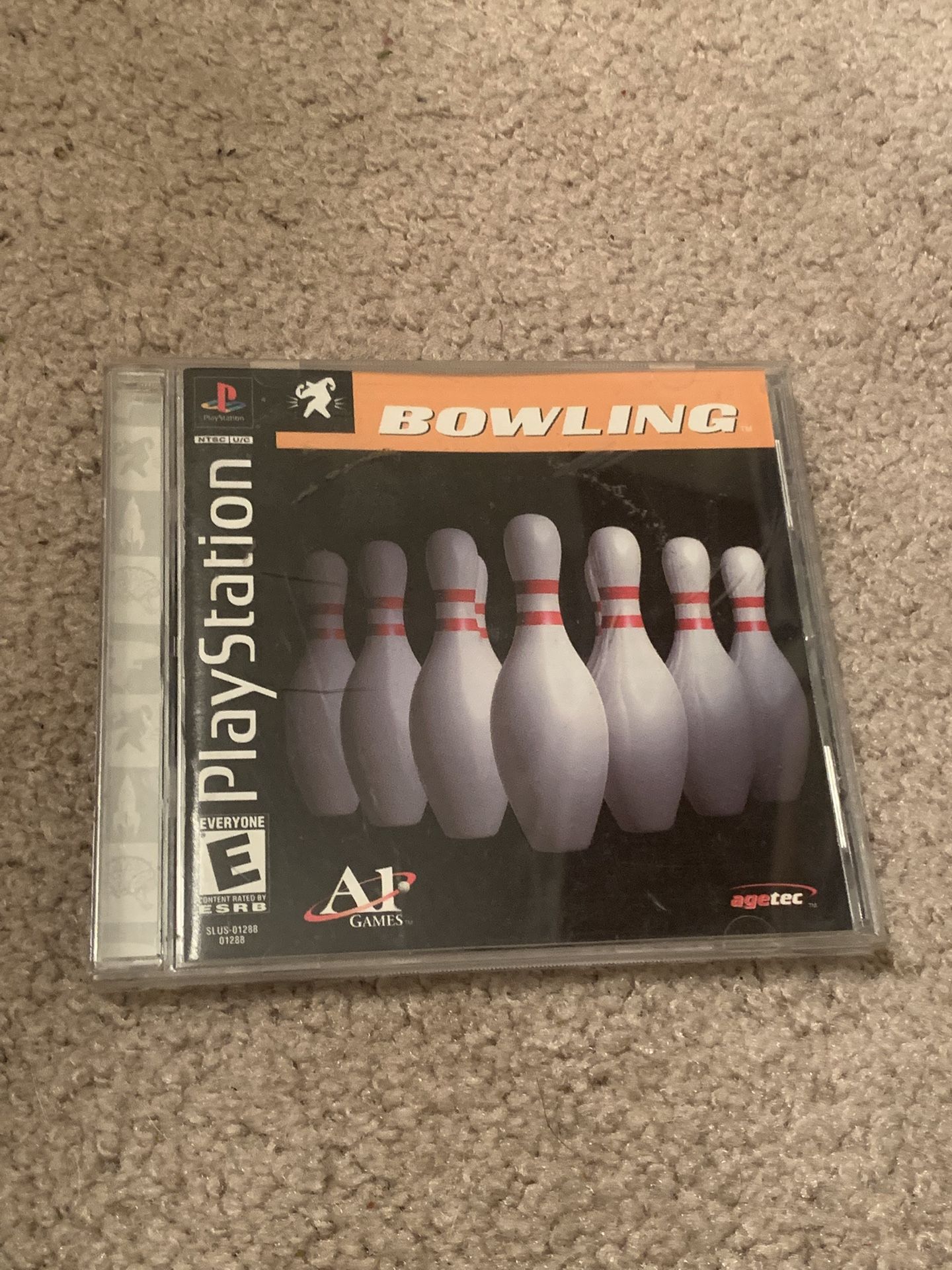 PlayStation 1 - Bowling Complete W Manual Game