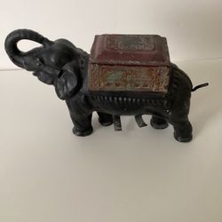 Antique Cast Iron Cigarette Dispenser 