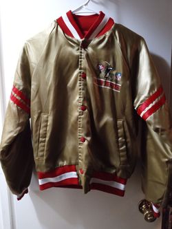 49ers Vintage Gold Bomber Kids Jacket