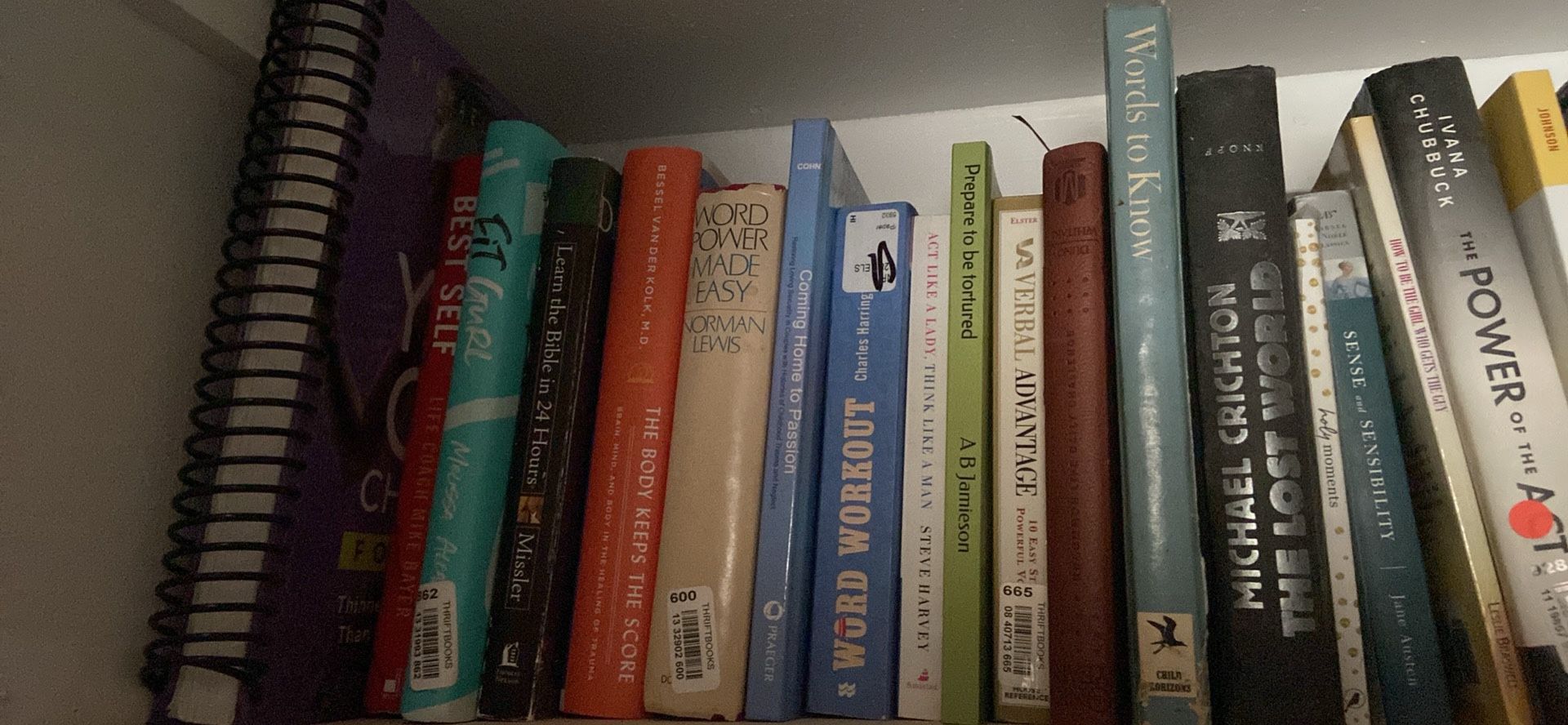 Book Lot – Nursing, Fitness, Self-Help, Bible Study, Vocabulary (35+ titles)