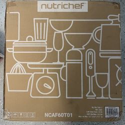 Nutrichef Air Fryer Brand New