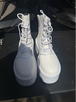 White boots
